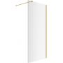 Excellent Vidoq Walk-in ścianka prysznicowa 80 cm złoty szczotkowany/szkło przezroczyste KAEX.1506.K.800.GB zdj.1