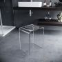 Excellent Zen stołek łazienkowy akrylowy przezroczysty DOEX.1103.350.TR zdj.2