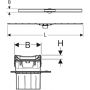 Geberit CleanLine odpływ liniowy 110 cm 154.442.39.1 zdj.2