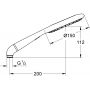 Grohe Rainshower Icon 150 słuchawka prysznicowa biały/zielony 27276LS0 zdj.2