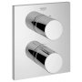 Grohe Grohtherm 3000 Cosmopolitan zestaw prysznicowy podtynkowy termostatyczny z deszczownicą chrom 34408000 zdj.2