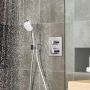 Grohe Euphoria Cube przyłącze kątowe z uchwytem ścienne chrom 26370000 zdj.4