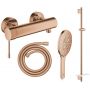 Zestaw Grohe Essence bateria prysznicowa ścienna z kompletem prysznicowym Warm Sunset (26574DA0, 28388DA1, 26603DA0, 33636DA1) zdj.1
