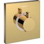 Hansgrohe ShowerSelect HighFlow bateria prysznicowa podtynkowa termostatyczna złoty optyczny polerowany 15760990 zdj.1