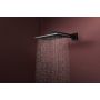 Hansgrohe Raindance Alive Q deszczownica 34,3x21,4 cm prostokątna czarny mat 24530670 zdj.3