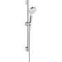 Outlet - Hansgrohe Crometta zestaw prysznicowy ścienny biały/chrom 26532400 zdj.1
