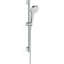 Hansgrohe Croma Select S zestaw prysznicowy ścienny biały/chrom 26564400 zdj.1