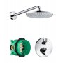 Hansgrohe Raindance Ecostat S z zawór iBox universal zestaw prysznicowy S 240 AIR 1jet bateria termostatyczna 27122000 zdj.1
