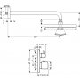 Hansgrohe Raindance Ecostat S z zawór iBox universal zestaw prysznicowy S 240 AIR 1jet bateria termostatyczna 27122000 zdj.2