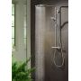 Hansgrohe Raindance S PowderRain zestaw prysznicowy ścienny termostatyczny z deszczownicą czarny chrom szczotkowany 27633340 zdj.4
