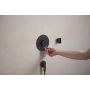 Hansgrohe Porter Fine uchwyt prysznicowy czarny 28885670 zdj.5