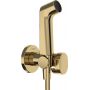 Hansgrohe Bidette bateria bidetowa z zestawem prysznicowym podtynkowa złoty optyczny polerowany 29232990 zdj.1