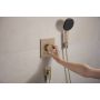 Hansgrohe Ecostat Comfort E bateria wannowo-prysznicowa podtynkowa termostatyczna brąz szczotkowany 33711140 zdj.4