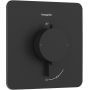 Hansgrohe Ecostat Comfort Q bateria prysznicowa podtynkowa termostatyczna czarna 33712670 zdj.1
