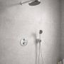 Hansgrohe Ecostat S zestaw prysznicowy podtynkowy termostatyczny z deszczownicą chrom (28056000, 27413000, 15758000, 01800180, 26888000, 28033000, 28276000) zdj.2