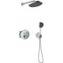 Hansgrohe ShowerSelect S zestaw prysznicowy podtynkowy termostatyczny z deszczownicą chrom (28056000, 27413000, 15743000, 01800180, 26888000, 28033000, 28276000) zdj.1