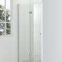Hagser Carla drzwi prysznicowe 90 cm dwuczęściowe składane chrom błyszczący/szkło przezroczyste HGR40000021 zdj.16