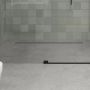Hagser Iris Slim odpływ prysznicowy liniowy 90 cm ruszt odwracalny czarny mat HGR19000030 zdj.14