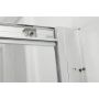 Hagser Ava drzwi prysznicowe 100 cm dwuczęściowe przesuwne chrom błyszczący/szkło przezroczyste HGR10000021 zdj.14