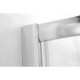 Hagser Ava drzwi prysznicowe 100 cm dwuczęściowe przesuwne chrom błyszczący/szkło przezroczyste HGR10000021 zdj.4