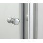 Hagser Ava drzwi prysznicowe 100 cm dwuczęściowe przesuwne chrom błyszczący/szkło przezroczyste HGR10000021 zdj.7
