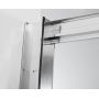 Hagser Ava drzwi prysznicowe 100 cm dwuczęściowe przesuwne chrom błyszczący/szkło przezroczyste HGR10000021 zdj.10