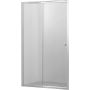 Hagser Ava drzwi prysznicowe 100 cm dwuczęściowe przesuwne chrom błyszczący/szkło przezroczyste HGR10000021 zdj.1
