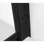 Hagser Ava drzwi prysznicowe 110 cm dwuczęściowe przesuwne czarny mat/szkło przezroczyste HGR14000021 zdj.13
