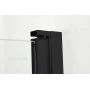 Hagser Carla drzwi prysznicowe 90 cm dwuczęściowe składane czarny mat/szkło przezroczyste HGR17000021 zdj.14