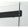 Hagser Frida kabina prysznicowa 80x120 cm prostokątna czarny mat/szkło przezroczyste HGR18000020 zdj.6