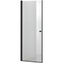 Outlet - Hagser Gabi drzwi prysznicowe 90 cm jednoczęściowe uchylne czarny mat/szkło przezroczyste HGR23000021 zdj.1