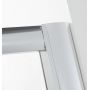 Hagser Ava drzwi prysznicowe 120 cm dwuczęściowe przesuwne chrom błyszczący/szkło przezroczyste HGR30000021 zdj.9