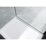 Hagser Hawisa Walk-In ścianka prysznicowa 90 cm czarny mat/szkło przezroczyste HGR50000022 zdj.8