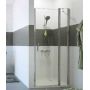 Hüppe Classics 2 4-kąt drzwi prysznicowe 120 cm srebrny połysk/szkło przezroczyste C23213.069.321 zdj.1
