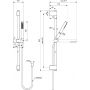 Ideal Standard Connect zestaw prysznicowy ścienny A7617GN zdj.2