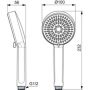 Ideal Standard Idealrain Alu+ słuchawka prysznicowa brąz BD580BR zdj.2
