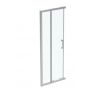 Ideal Standard Connect 2 drzwi prysznicowe 77 cm rozsuwane srebrny szczotkowany/szkło przezroczyste K9259EO zdj.4
