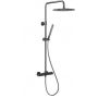 KFA Armatura Moza zestaw prysznicowy ścienny termostatyczny z deszczownicą gun metal grey 5736-920-61 zdj.1