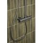 KFA Armatura Moza zestaw prysznicowy ścienny termostatyczny z deszczownicą gun metal grey 5736-920-61 zdj.4