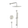 KFA Armatura Moza Brushed Nickel zestaw prysznicowy podtynkowy termostatyczny z deszczownicą nikiel szczotkowany 5739-330-21 zdj.1