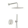 KFA Armatura Moza Brushed Nickel zestaw prysznicowy podtynkowy termostatyczny z deszczownicą nikiel szczotkowany 5739-530-21 zdj.1