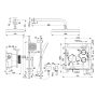KFA Armatura Malaga Brushed Light Gold zestaw prysznicowy podtynkowy termostatyczny z deszczownicą złoty jasny 5759-330-39 zdj.2