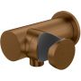 Kohlman Axel Brushed Copper zestaw prysznicowy podtynkowy z deszczownicą 25 cm miedź szczotkowana QW210ABCR25 zdj.7