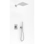 Kohlman Dexame zestaw prysznicowy podtynkowy z deszczownicą 40 cm chrom QW210DQ40 zdj.1