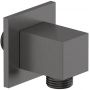 Kludi A-QA przyłącze kątowe czarny szczotkowany 65549N2-00 zdj.1