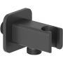 Kludi A-QA przyłącze kątowe z uchwytem czarny mat 6556839-00 zdj.1