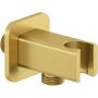 Kludi A-QA przyłącze kątowe z uchwytem złoty szczotkowany 65568N0-00 zdj.1