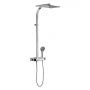 Kronenbach zestaw prysznicowy ścienny termostatyczny z deszczownicą chrom 38393000KB zdj.1