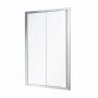 Koło Geo drzwi prysznicowe 120 cm srebrny połysk/szkło przezroczyste 560.153.00.3 zdj.1