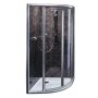 Kabina prysznicowa półokrągła 80 cm Koło Akord Swing RKPF80222000 zdj.3